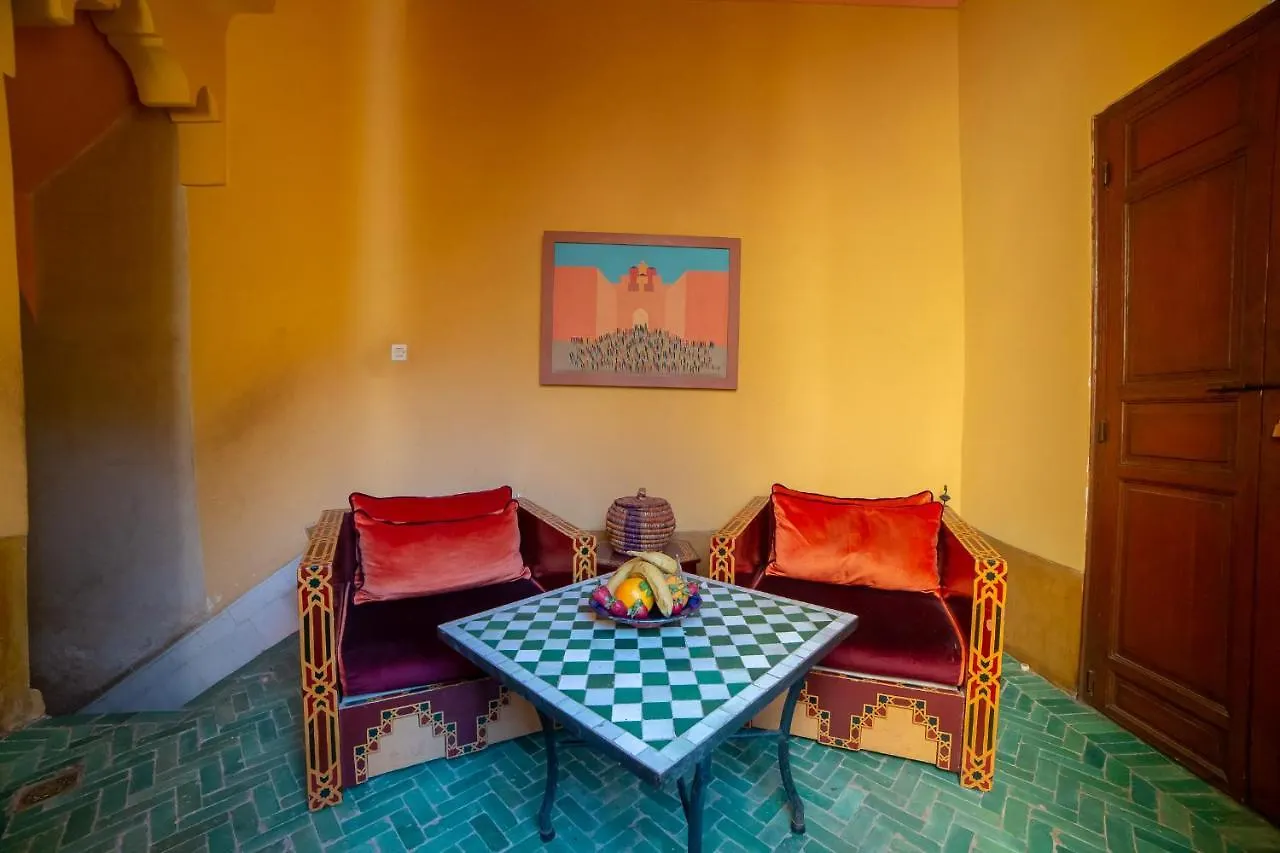 ** Alojamento de Acomodação e Pequeno-almoço Riad Dar Marhaba Marraquexe Marrocos