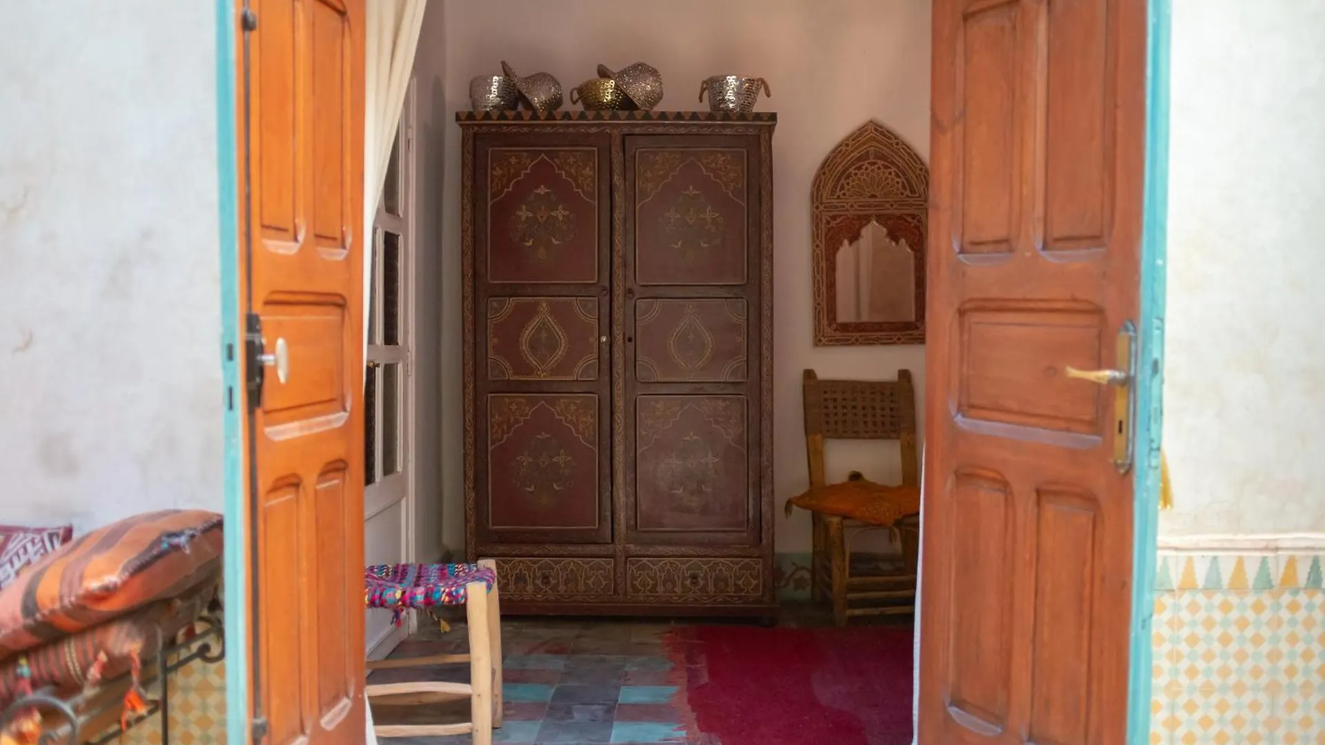 ** Alojamento de Acomodação e Pequeno-almoço Riad Dar Marhaba Marraquexe Marrocos